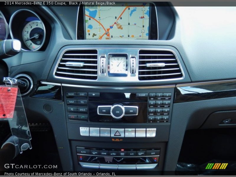 Controls of 2014 E 350 Coupe