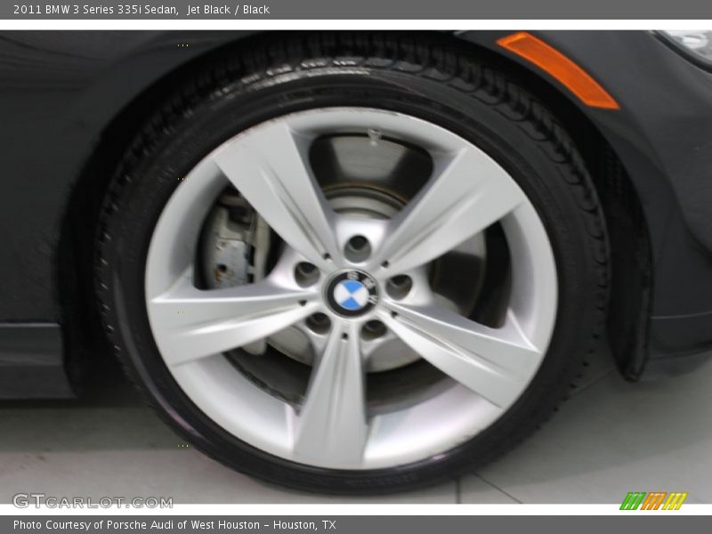 Jet Black / Black 2011 BMW 3 Series 335i Sedan