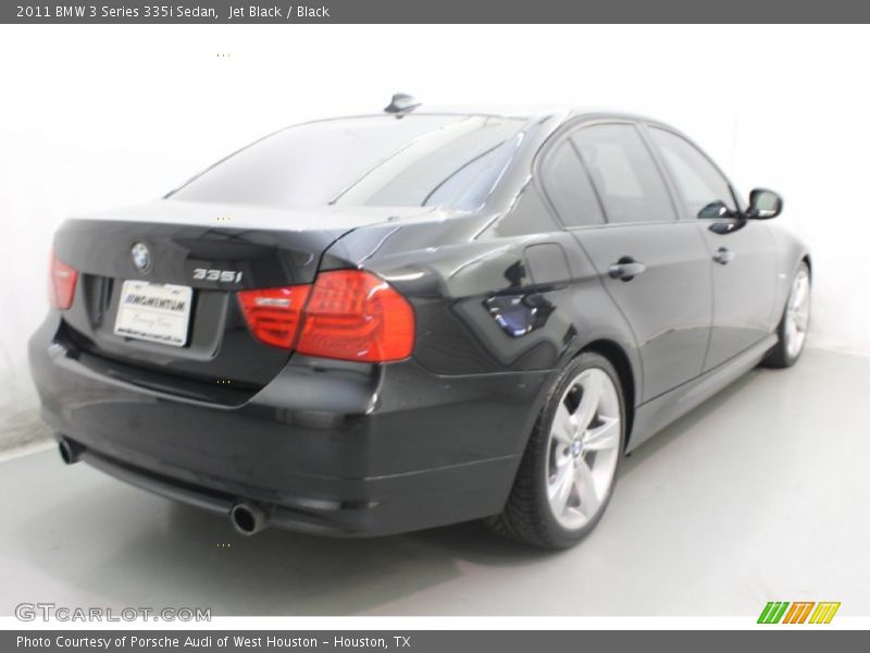 Jet Black / Black 2011 BMW 3 Series 335i Sedan
