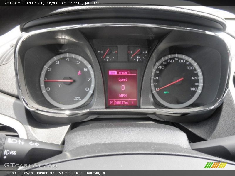 Crystal Red Tintcoat / Jet Black 2013 GMC Terrain SLE