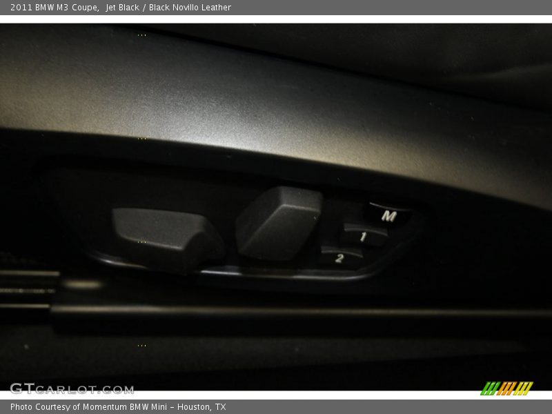 Jet Black / Black Novillo Leather 2011 BMW M3 Coupe