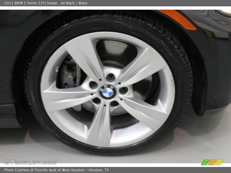 Jet Black / Black 2011 BMW 3 Series 335i Sedan