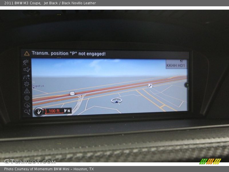 Navigation of 2011 M3 Coupe