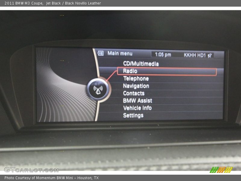 Jet Black / Black Novillo Leather 2011 BMW M3 Coupe