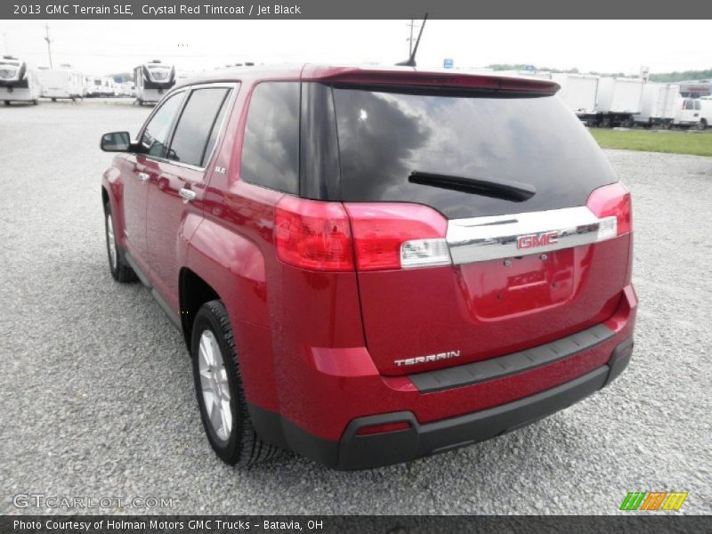 Crystal Red Tintcoat / Jet Black 2013 GMC Terrain SLE