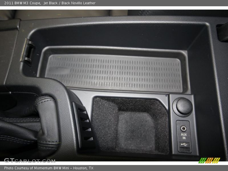 Jet Black / Black Novillo Leather 2011 BMW M3 Coupe