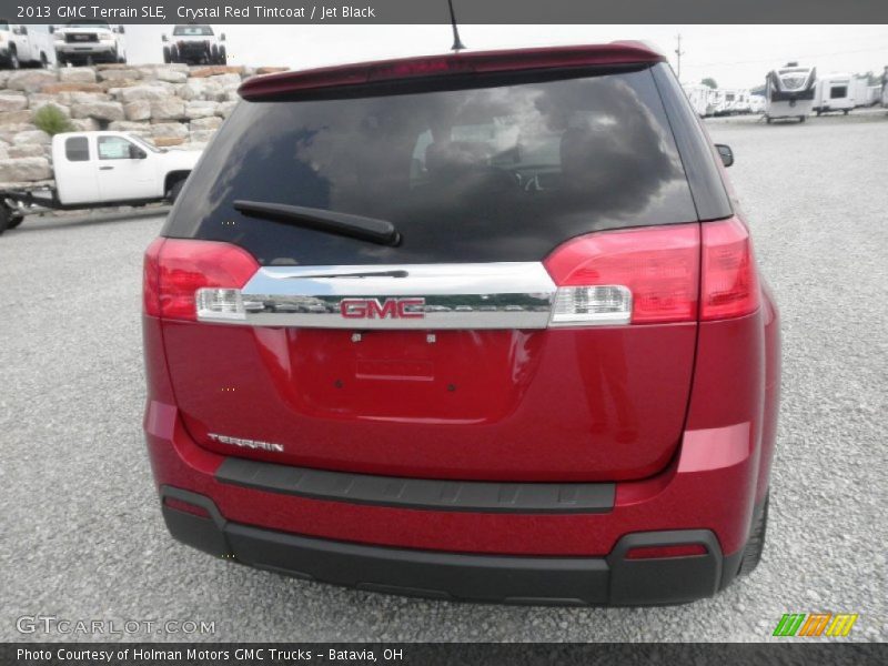 Crystal Red Tintcoat / Jet Black 2013 GMC Terrain SLE