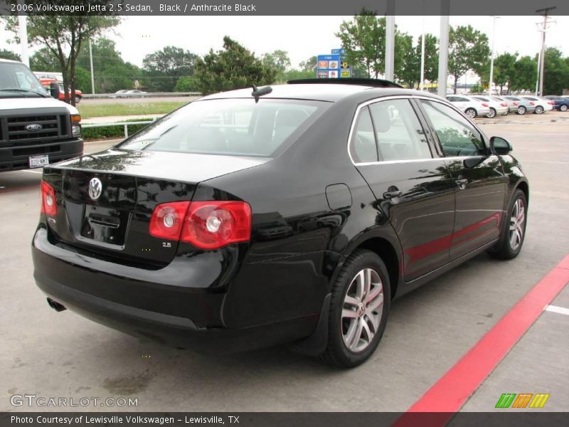 Black / Anthracite Black 2006 Volkswagen Jetta 2.5 Sedan