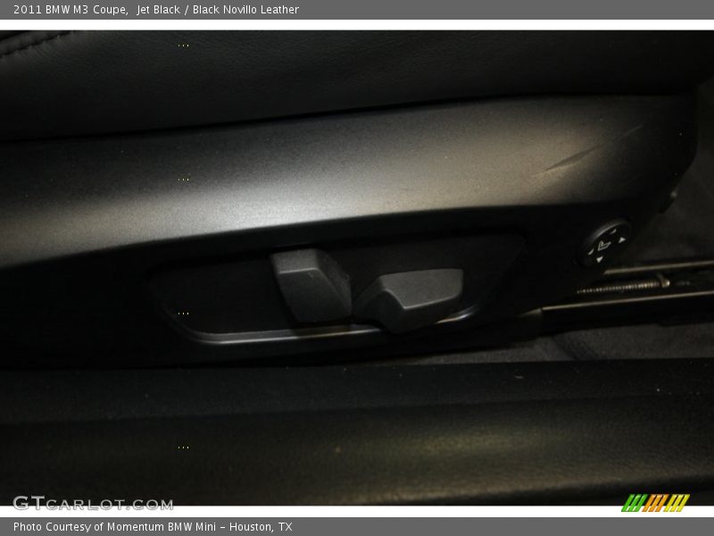 Jet Black / Black Novillo Leather 2011 BMW M3 Coupe