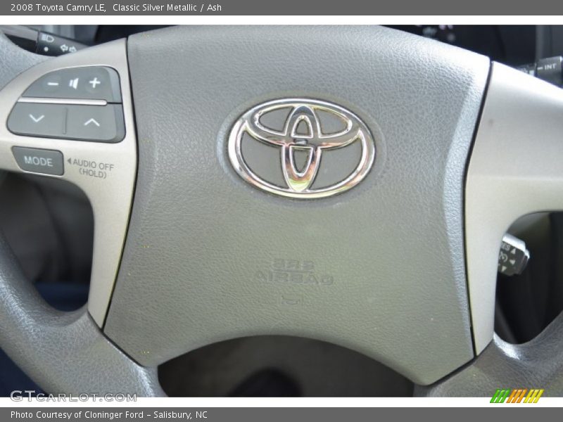 Classic Silver Metallic / Ash 2008 Toyota Camry LE