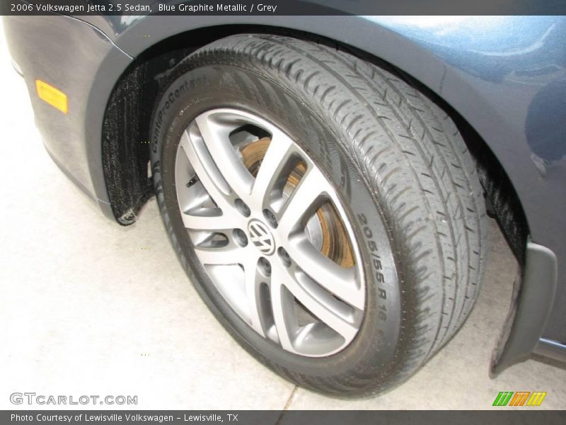 Blue Graphite Metallic / Grey 2006 Volkswagen Jetta 2.5 Sedan