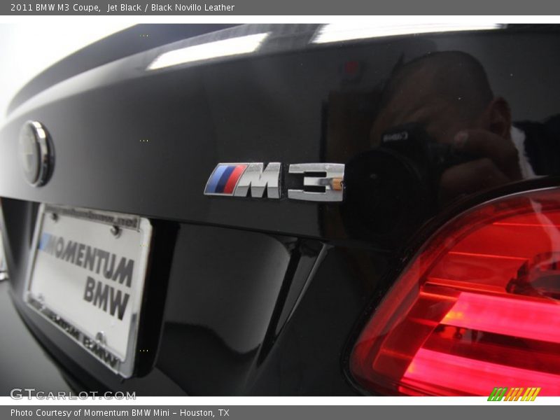 Jet Black / Black Novillo Leather 2011 BMW M3 Coupe