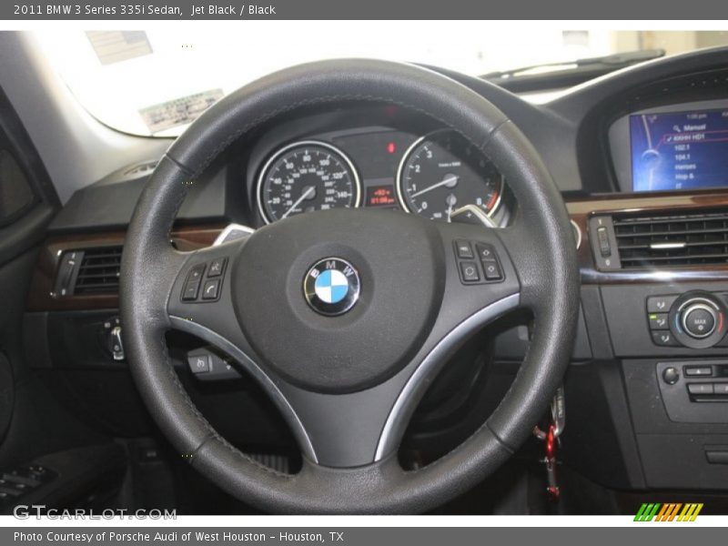 Jet Black / Black 2011 BMW 3 Series 335i Sedan