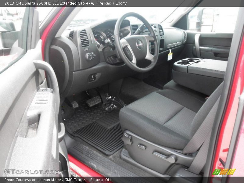 Fire Red / Ebony 2013 GMC Sierra 2500HD SLE Extended Cab 4x4
