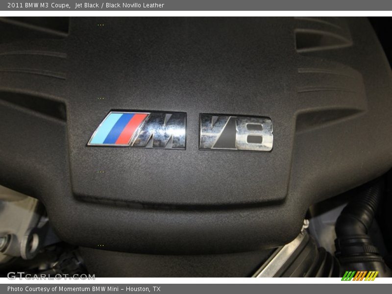 Jet Black / Black Novillo Leather 2011 BMW M3 Coupe