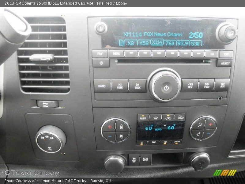 Fire Red / Ebony 2013 GMC Sierra 2500HD SLE Extended Cab 4x4