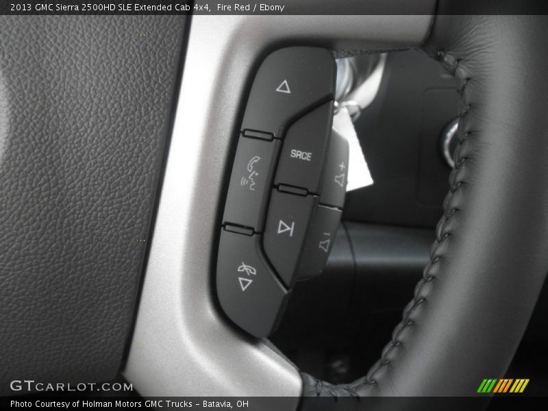 Fire Red / Ebony 2013 GMC Sierra 2500HD SLE Extended Cab 4x4