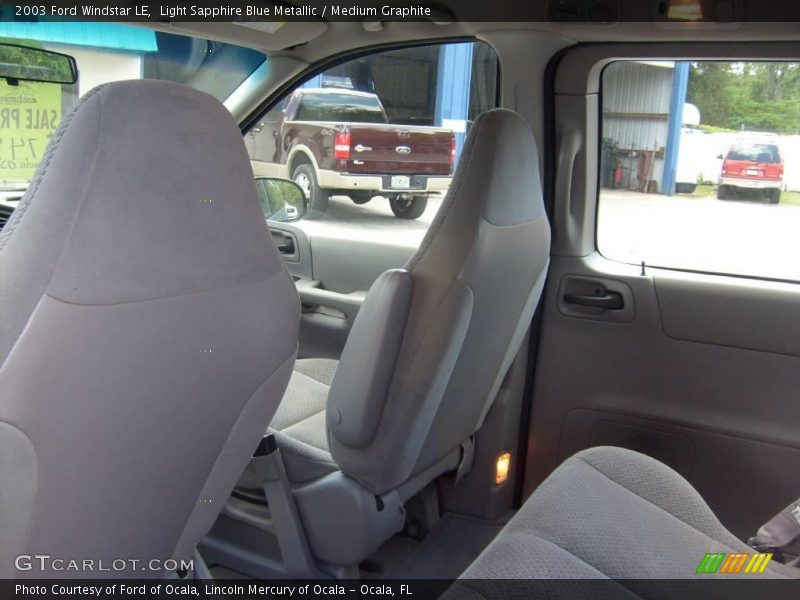 Light Sapphire Blue Metallic / Medium Graphite 2003 Ford Windstar LE