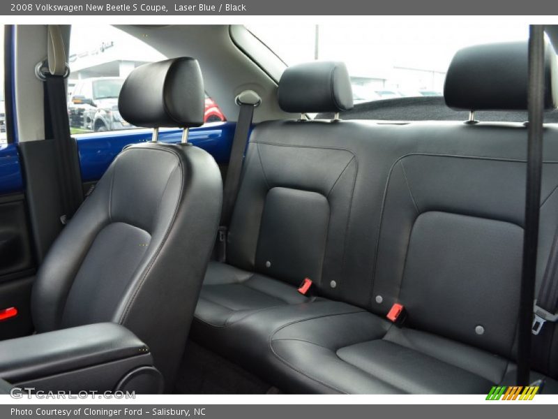 Laser Blue / Black 2008 Volkswagen New Beetle S Coupe