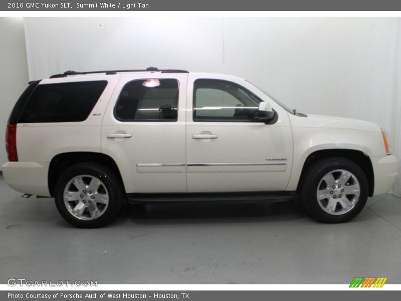 Summit White / Light Tan 2010 GMC Yukon SLT