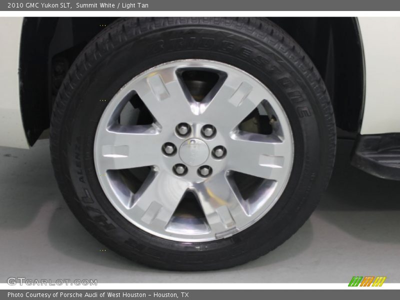 Summit White / Light Tan 2010 GMC Yukon SLT
