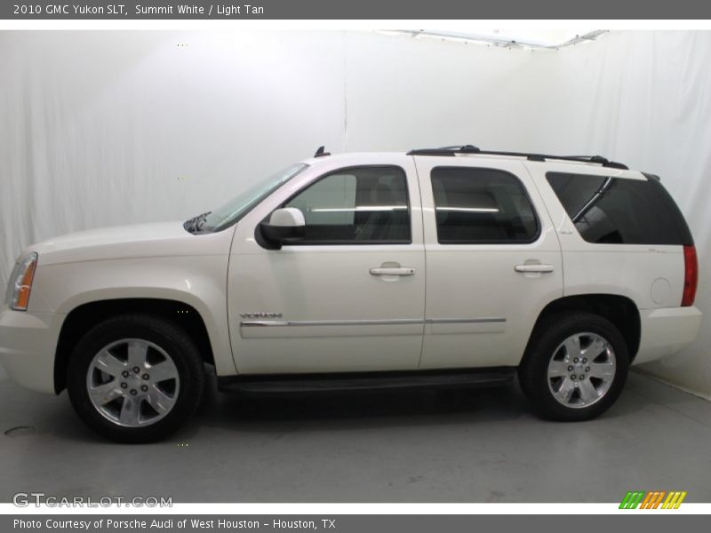 Summit White / Light Tan 2010 GMC Yukon SLT