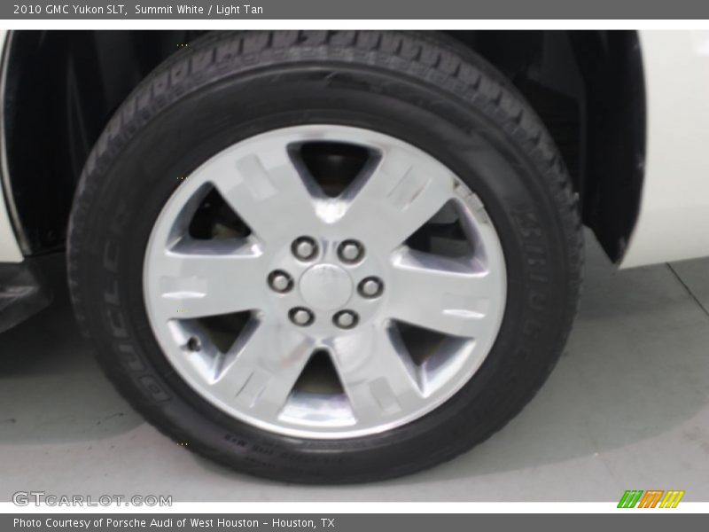 Summit White / Light Tan 2010 GMC Yukon SLT
