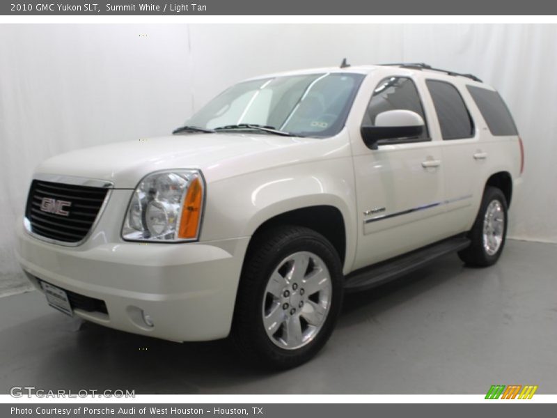 Summit White / Light Tan 2010 GMC Yukon SLT