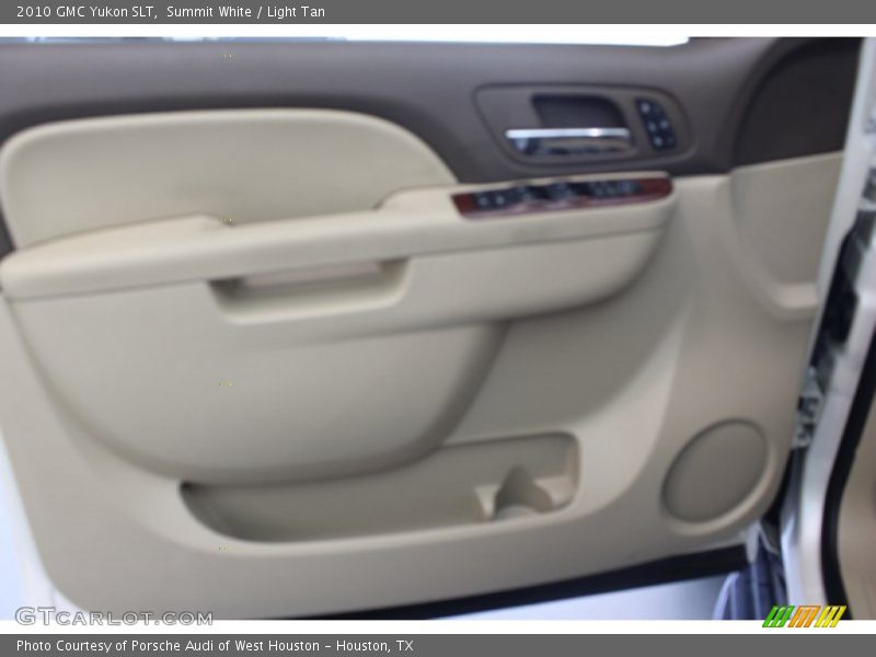 Summit White / Light Tan 2010 GMC Yukon SLT