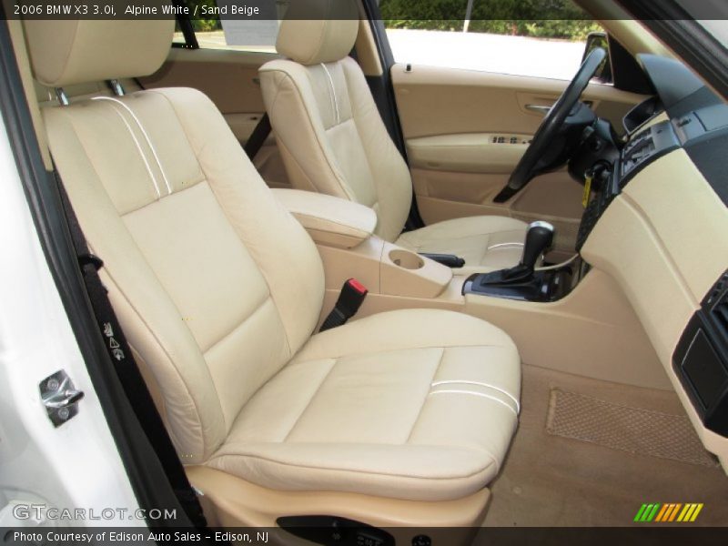 Alpine White / Sand Beige 2006 BMW X3 3.0i