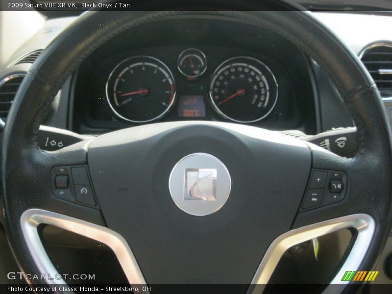 Black Onyx / Tan 2009 Saturn VUE XR V6