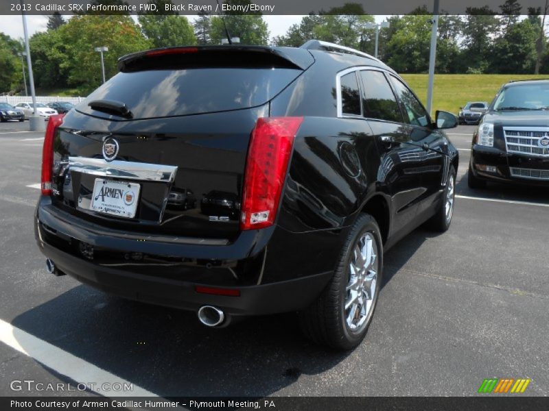 Black Raven / Ebony/Ebony 2013 Cadillac SRX Performance FWD