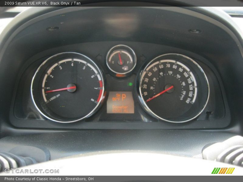 Black Onyx / Tan 2009 Saturn VUE XR V6