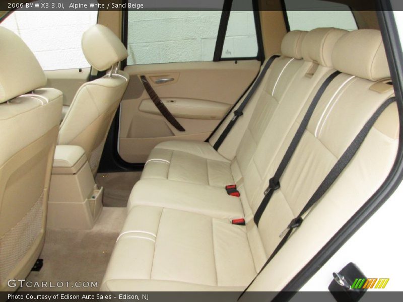 Alpine White / Sand Beige 2006 BMW X3 3.0i