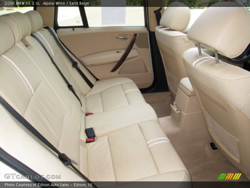 Alpine White / Sand Beige 2006 BMW X3 3.0i