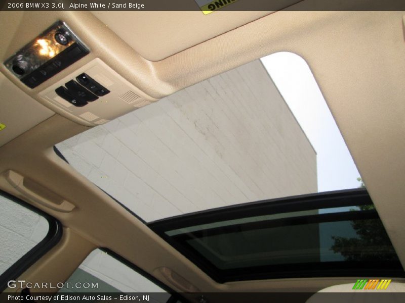 Alpine White / Sand Beige 2006 BMW X3 3.0i
