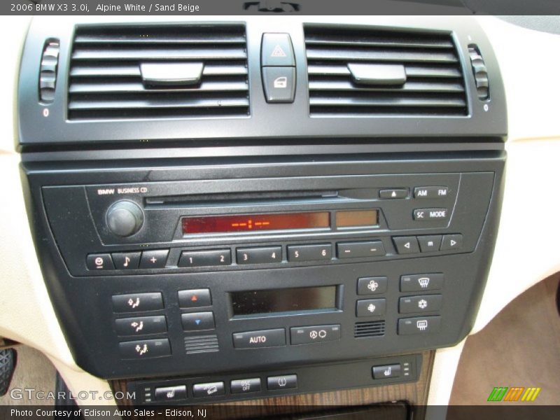 Alpine White / Sand Beige 2006 BMW X3 3.0i
