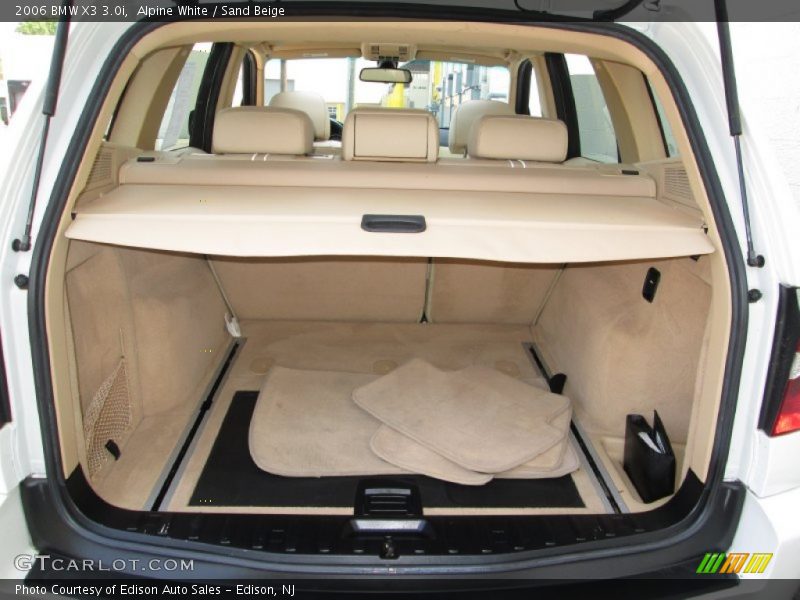 Alpine White / Sand Beige 2006 BMW X3 3.0i