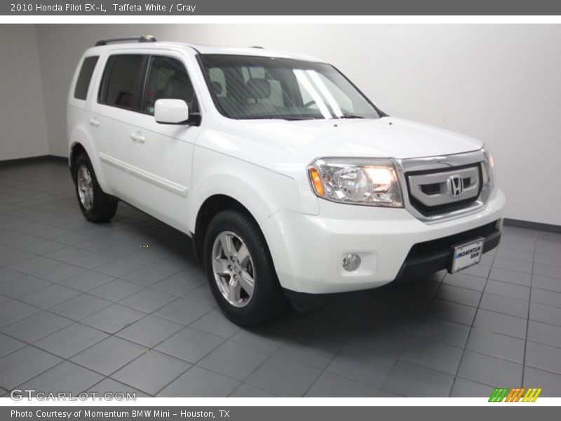 Taffeta White / Gray 2010 Honda Pilot EX-L