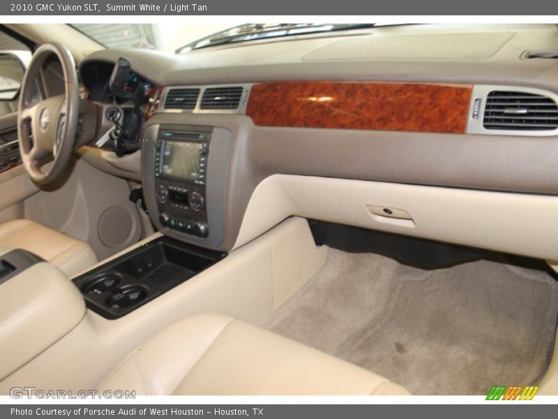Summit White / Light Tan 2010 GMC Yukon SLT