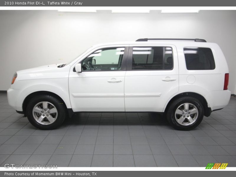  2010 Pilot EX-L Taffeta White