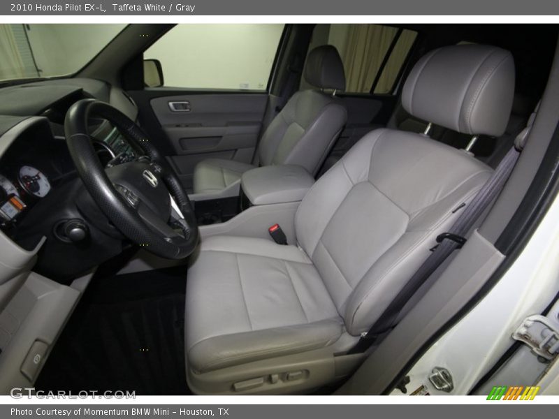  2010 Pilot EX-L Gray Interior