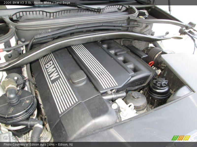 Alpine White / Sand Beige 2006 BMW X3 3.0i