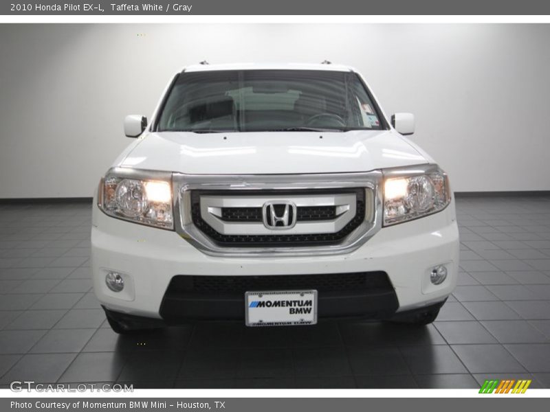 Taffeta White / Gray 2010 Honda Pilot EX-L