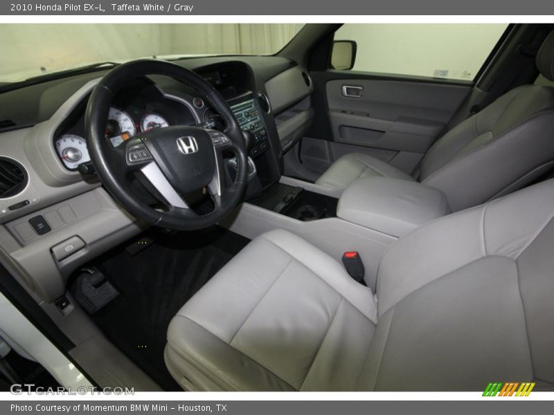  2010 Pilot EX-L Gray Interior