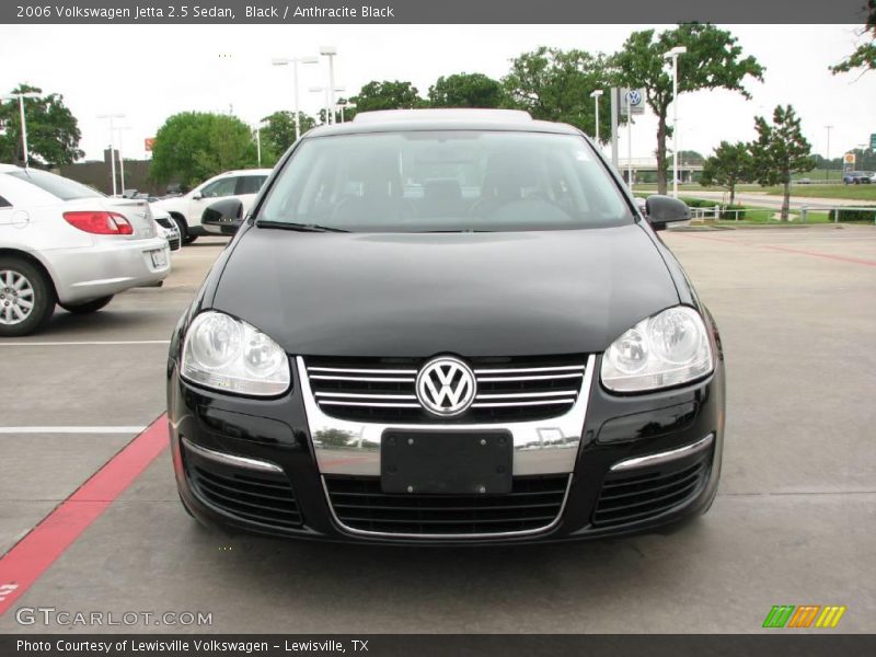 Black / Anthracite Black 2006 Volkswagen Jetta 2.5 Sedan