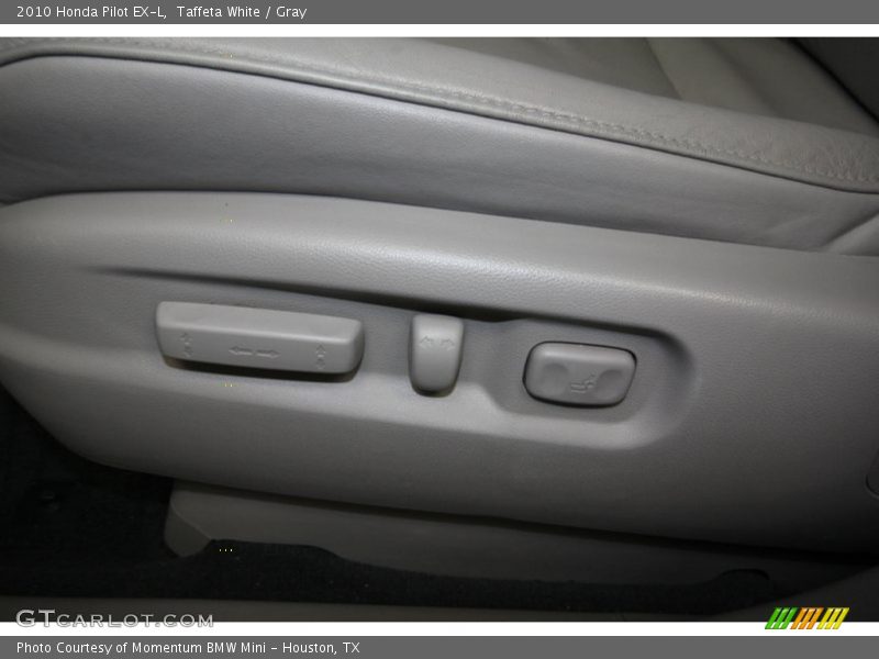 Taffeta White / Gray 2010 Honda Pilot EX-L