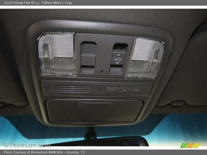 Taffeta White / Gray 2010 Honda Pilot EX-L