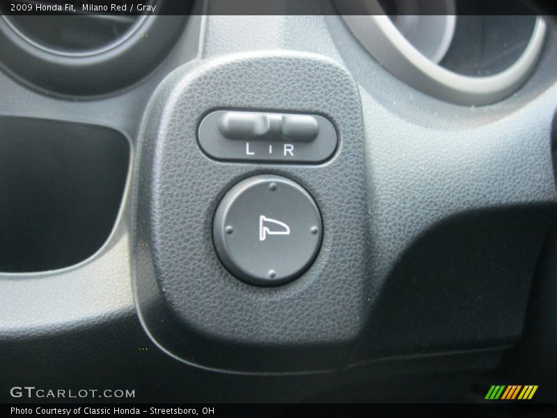 Milano Red / Gray 2009 Honda Fit
