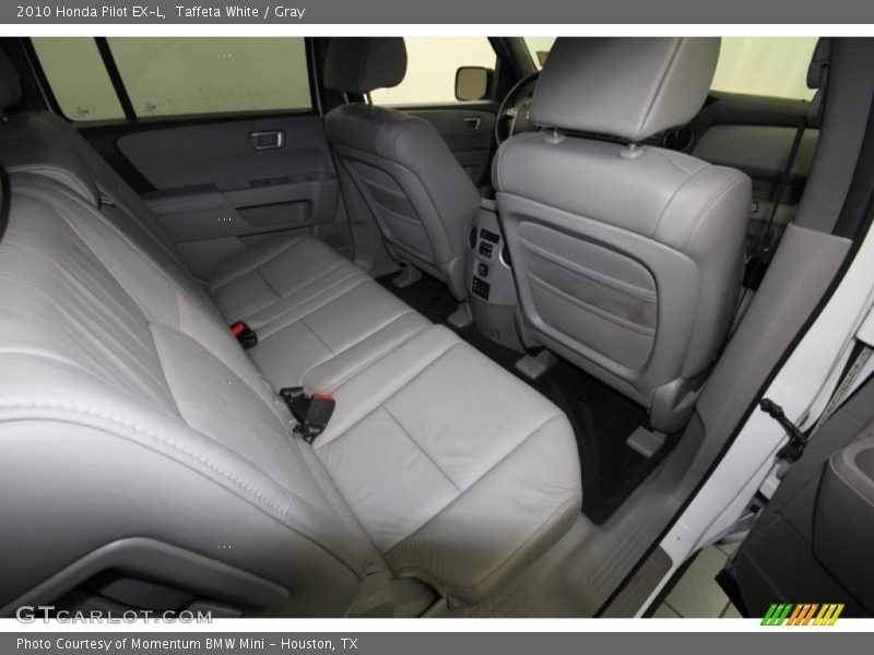 Taffeta White / Gray 2010 Honda Pilot EX-L